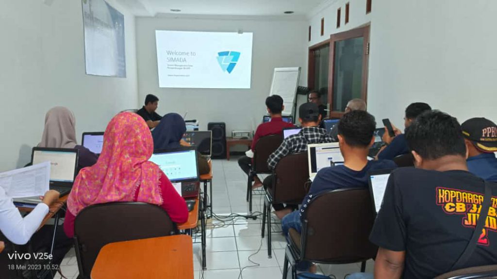 Training Aplikasi SIMADA